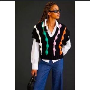 Anthropologie Maeve pullover sweater vest NWT